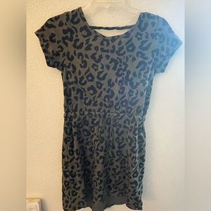 Leopard print dress